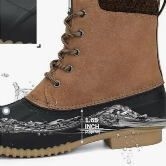 Mishansha Women’s Size 10 Waterproof Boots - Picture 3 of 10